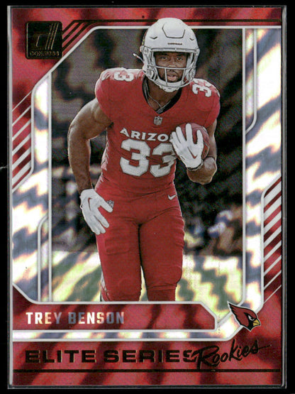 2024 Donruss Trey Benson #25 Elite Series Rookies