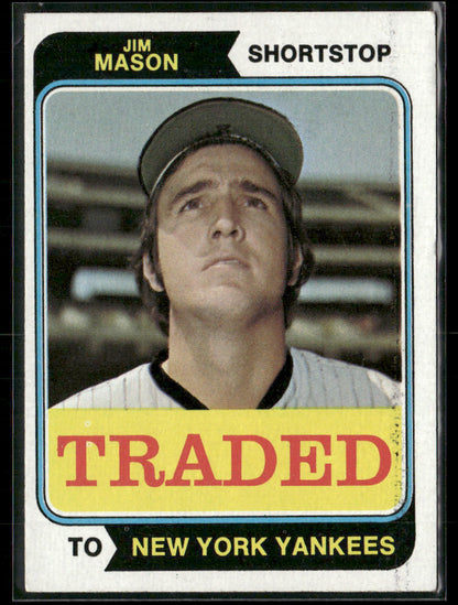 1974 Topps Jim Mason #618T Traded