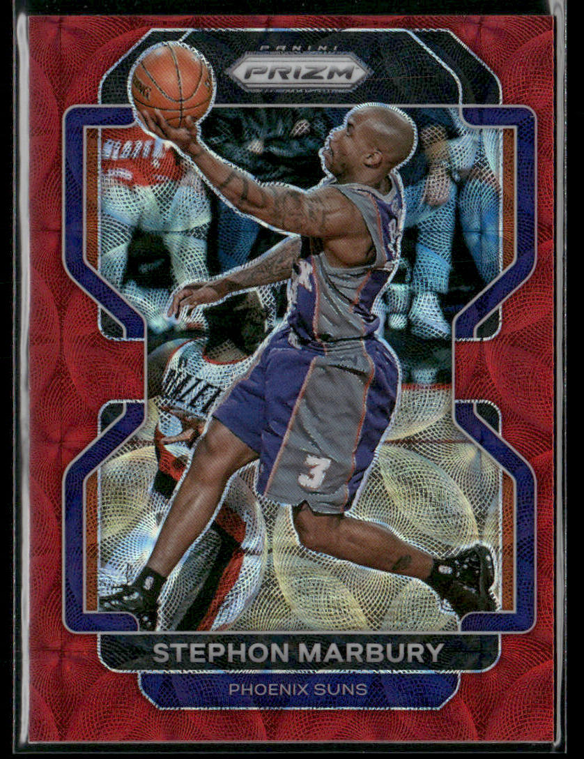 2021-22 Prizm Stephon Marbury #277 Red Scope 63/88