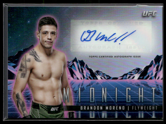 2024 Topps Midnight UFC Brandon Moreno #HS-BMO Horizon Autograph