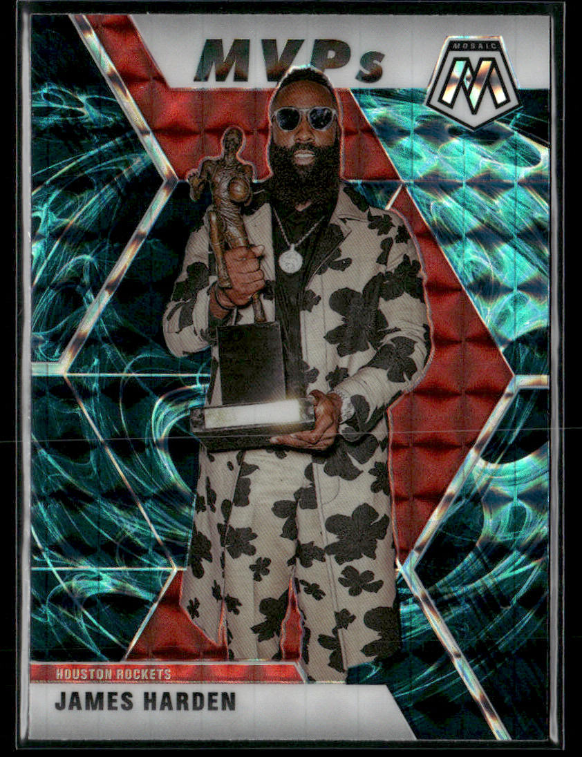 2019-20 Panini Mosaic James Harden #296 Genesis Short Print