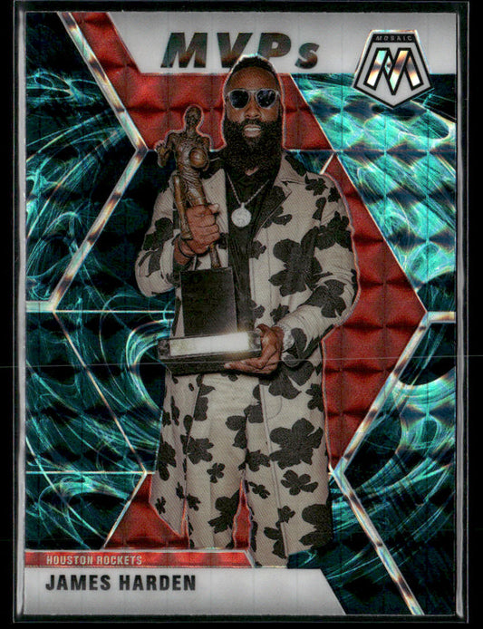 2019-20 Panini Mosaic James Harden #296 Genesis Short Print