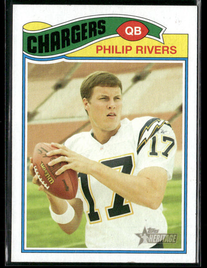 2005 Topps Heritage Philip Rivers #205