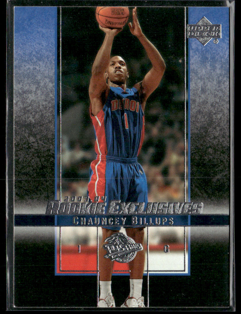 2003 Upper Deck Rookie Exclusives Chauncey Billups #33