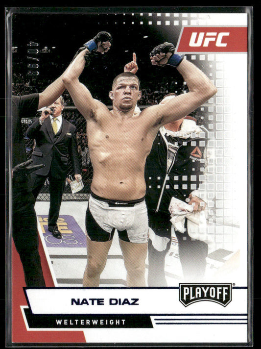 2021 Panini Chronicles UFC Nate Diaz #62 Playoff /99