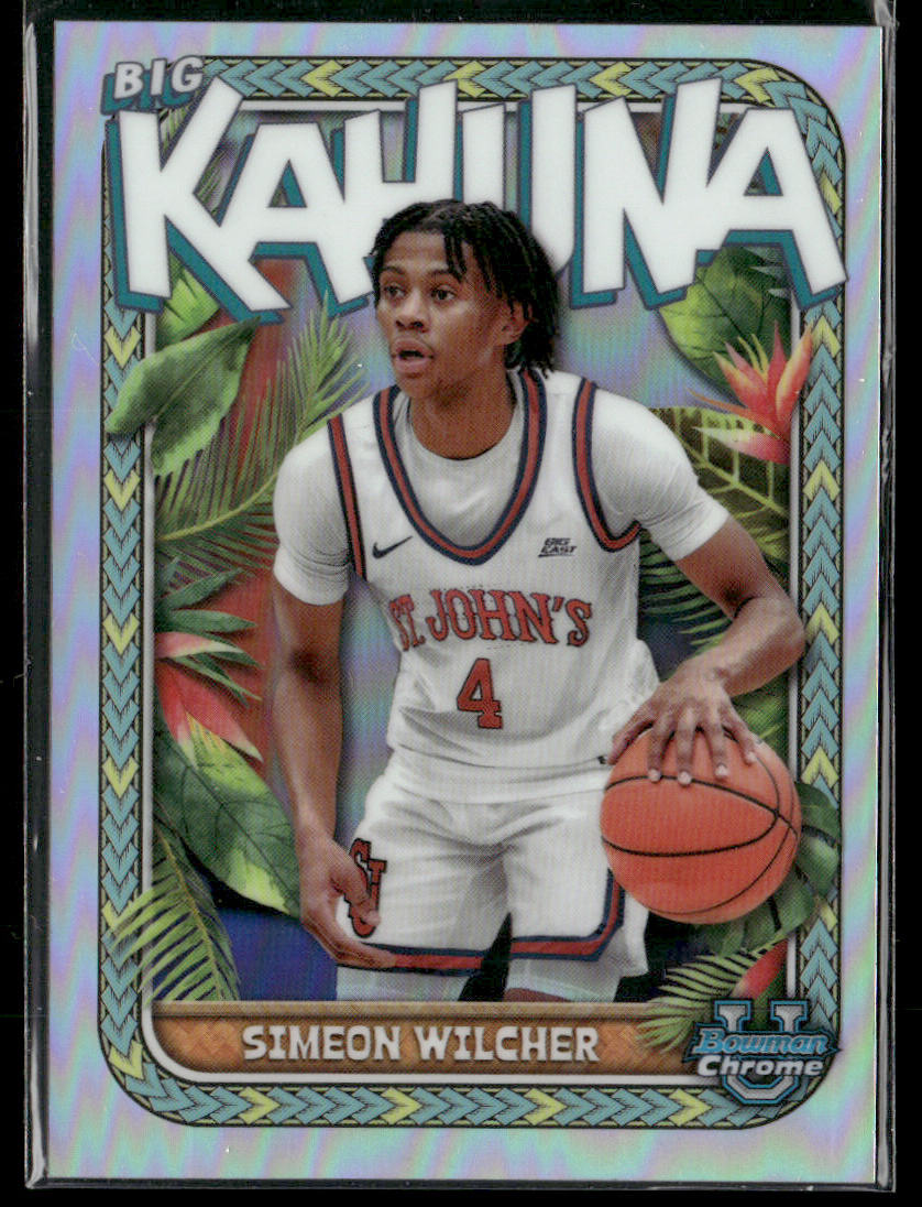 2024 Topps Chrome Simeon Wilcher #BK-8 Big Kahuna