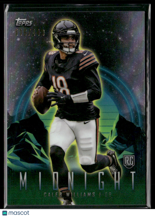 2024 Topps Midnight Caleb Williams #1 Morning Rookie 116/149
