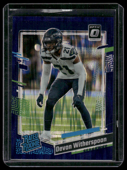 2023 Panini Donruss Optic Devon Witherspoon #292 Rated Rookie