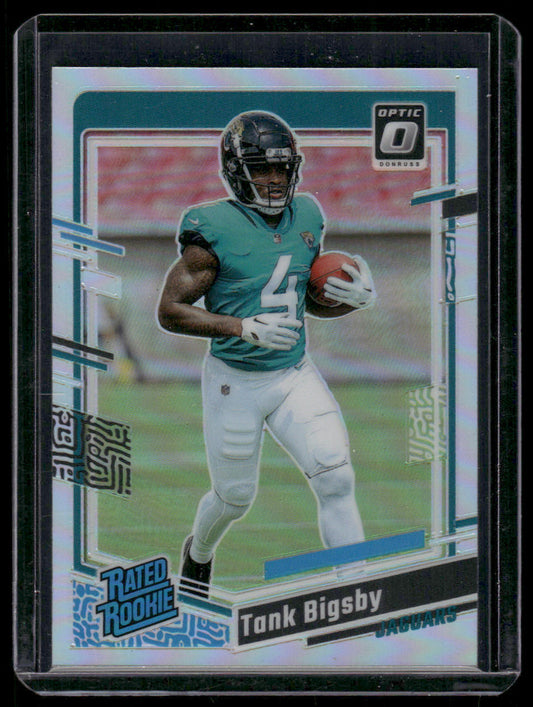 2023 Panini Donruss Optic Tank Bigsby #252 Holo Prizm Rated Rookie