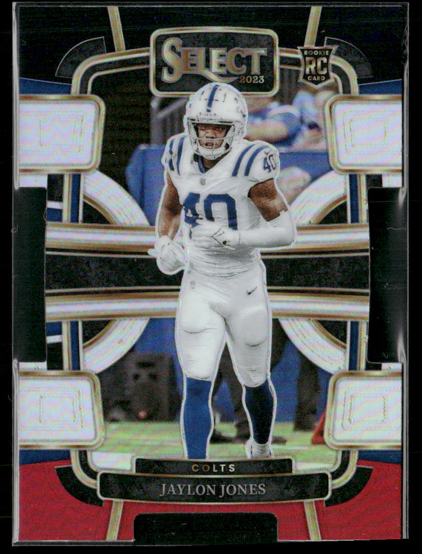 2023 Panini Select Jaylon Jones #42 Die Cut