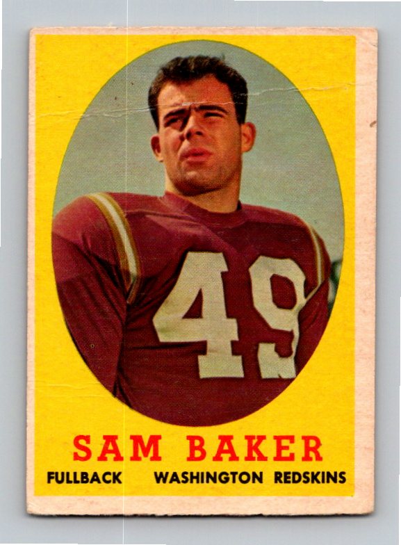 1958 Topps Sam Baker #34