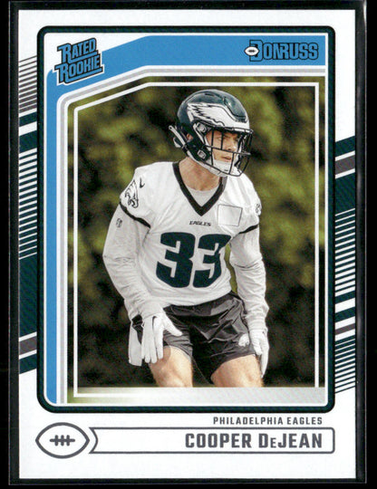 2024 Donruss Cooper DeJean #305 Rated Rookie