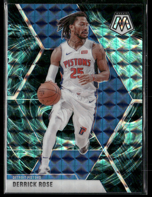 2019 Panini Mosaic Derrick Rose #67 Genesis Short Print