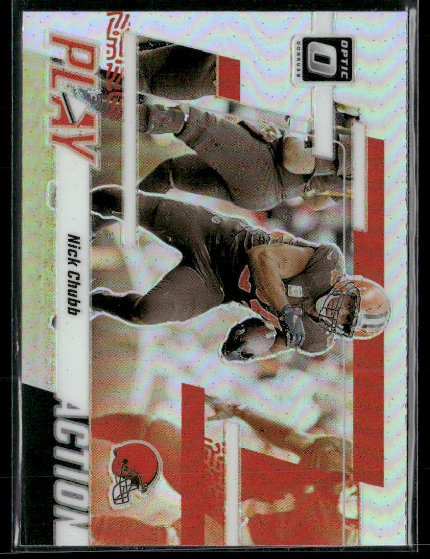 2023 Panini Optic Nick Chubb #7 Refractor