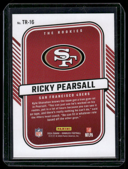 2024 Panini Donruss Ricky Pearsall #TR-16 The Rookies