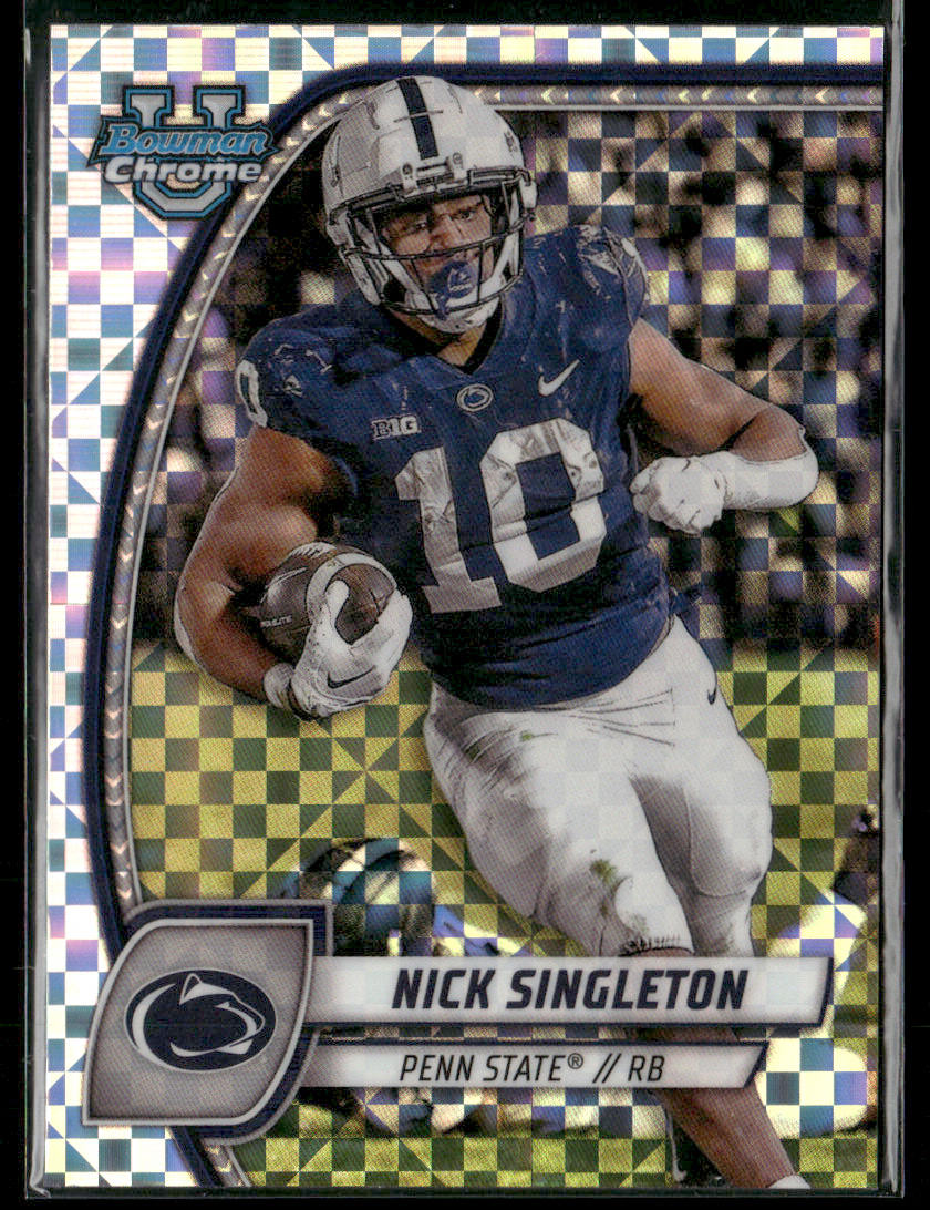 2024 Bowman Chrome University Nick Singleton #188 Xfractor