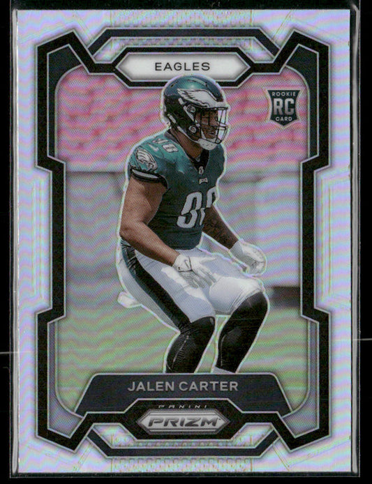 2023 Panini Jalen Carter #381 Silver Prizm Rookie