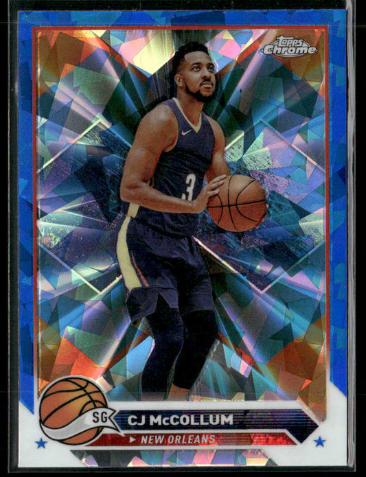 2024 Topps Chrome Sapphire CJ McCollum #47