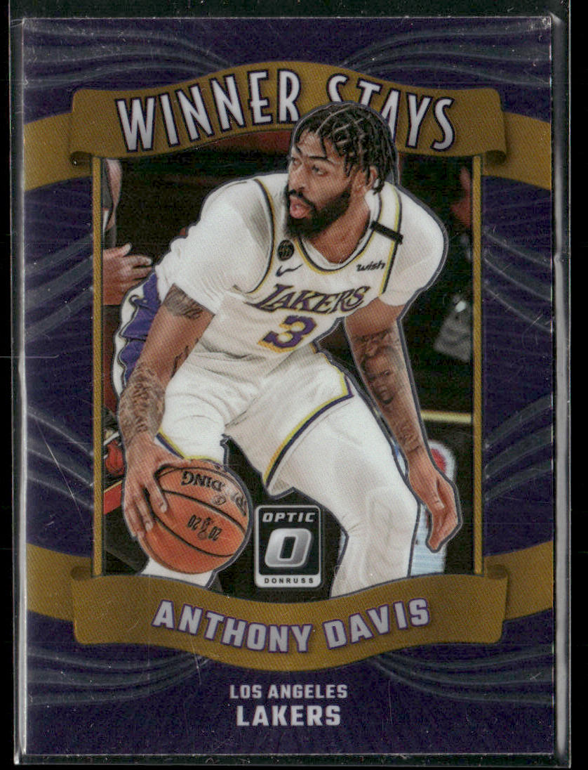 2023-24 Panini Donruss Optic Anthony Davis #19 Winner Stays