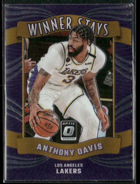 2023-24 Panini Donruss Optic Anthony Davis #19 Winner Stays