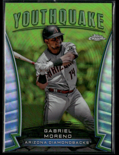 2024 Topps Chrome Gabriel Moreno #YQ-41 Youthquake Rookie