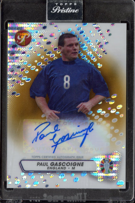 2023 Topps Pristine Paul Gascoigne #PA-PG Auto /50