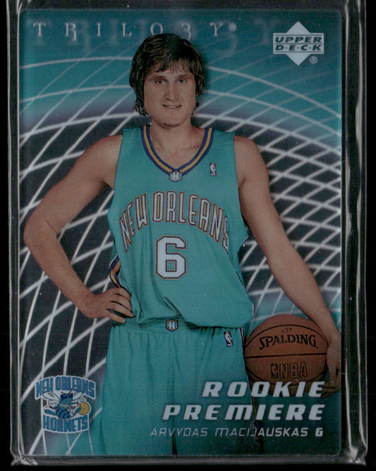 2005-06 Upper Deck Trilogy Arvydas Macijauskas #109 /999