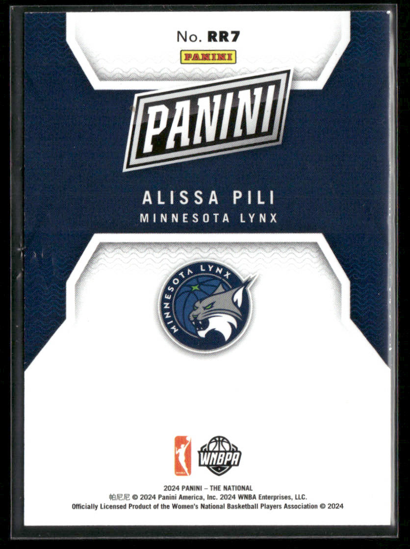 2024 Panini Alissa Pili #RR7 Rated Rookie