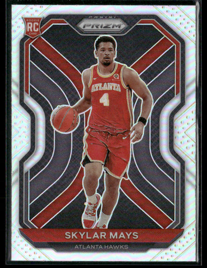 2020-21 Panini Prizm Skylar Mays #255 Silver Rookie