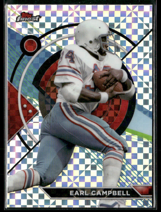 2024 Topps Finest Earl Campbell #191 XFractor