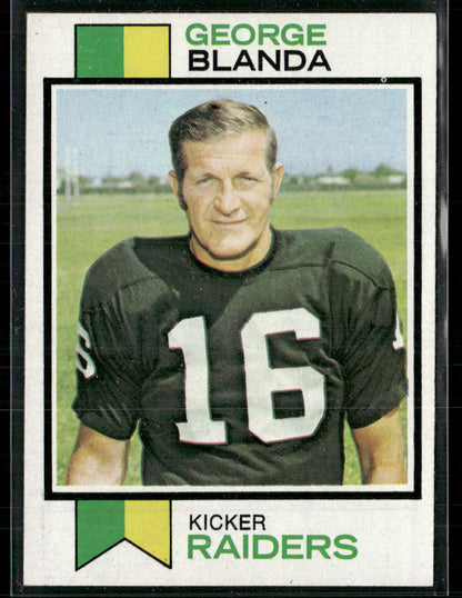 1973 Topps George Blanda #25