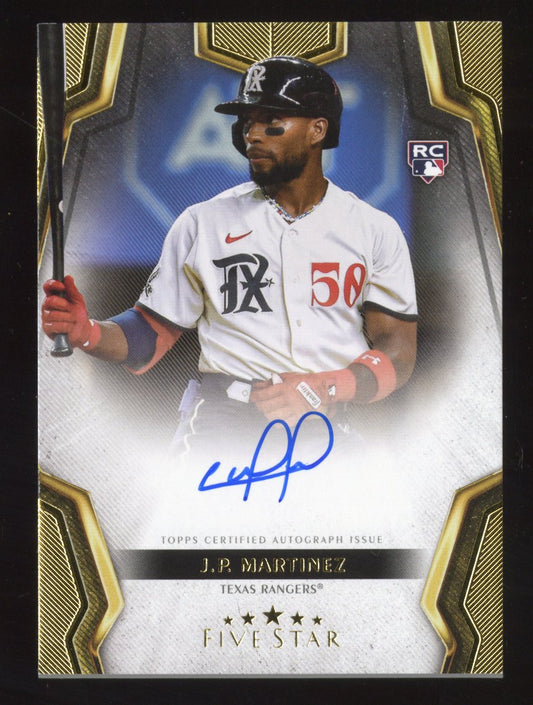 2024 Topps Five Star J.P. Martinez #FSA-JMA Autograph RC