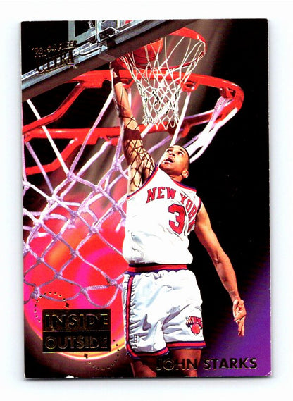 1993 Fleer Ultra John Starks #9 Inside Outside