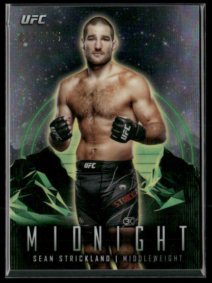 2024 Topps Midnight UFC Sean Strickland #28 009/125