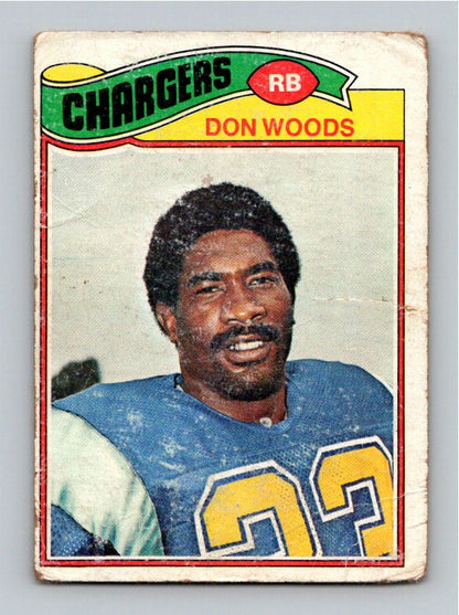 1977 Topps Don Woods #248