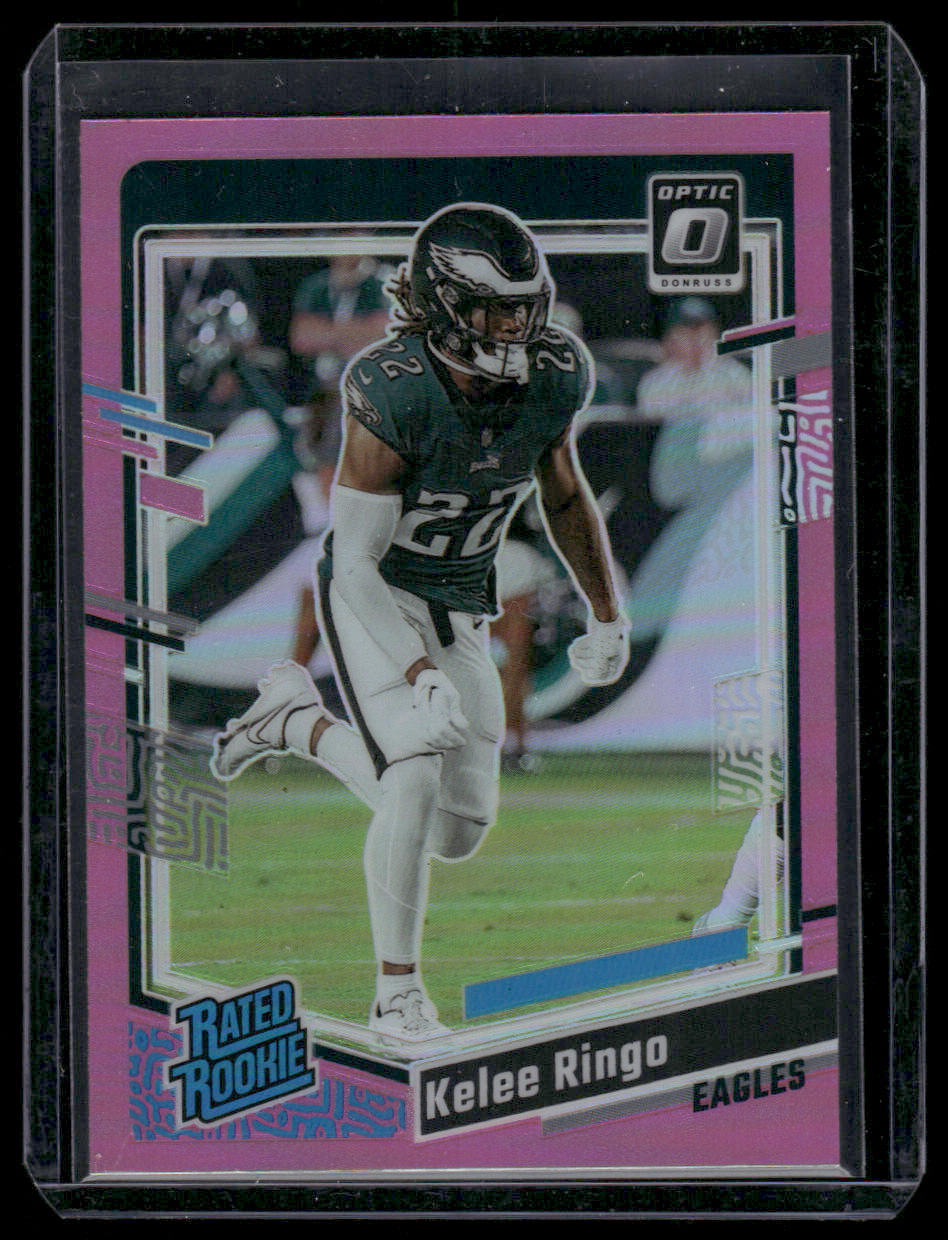 2023 Panini Donruss Optic Kelee Ringo #282 Pink Prizm Rated Rookie