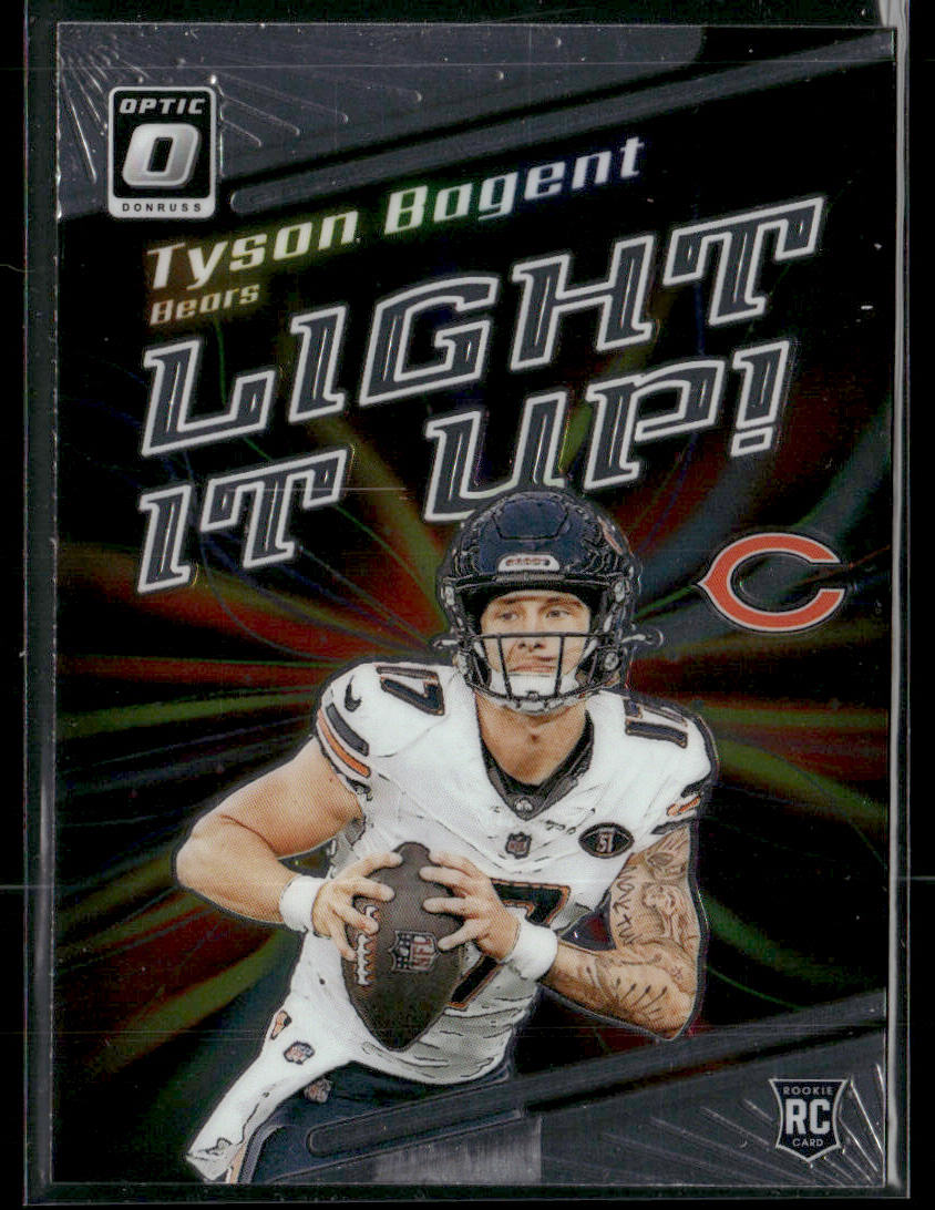 2023 Panini Donruss Optic Tyson Bagent #LU-TB Light It Up! RC