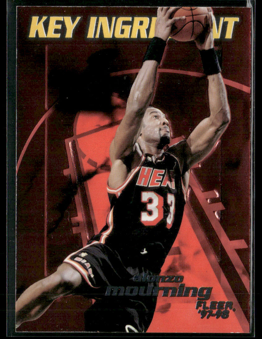 1997-98 Fleer Alonzo Mourning #8 Key Ingredient