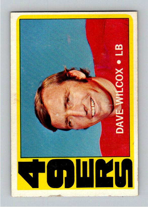 1972 Topps Dave Wilcox #69