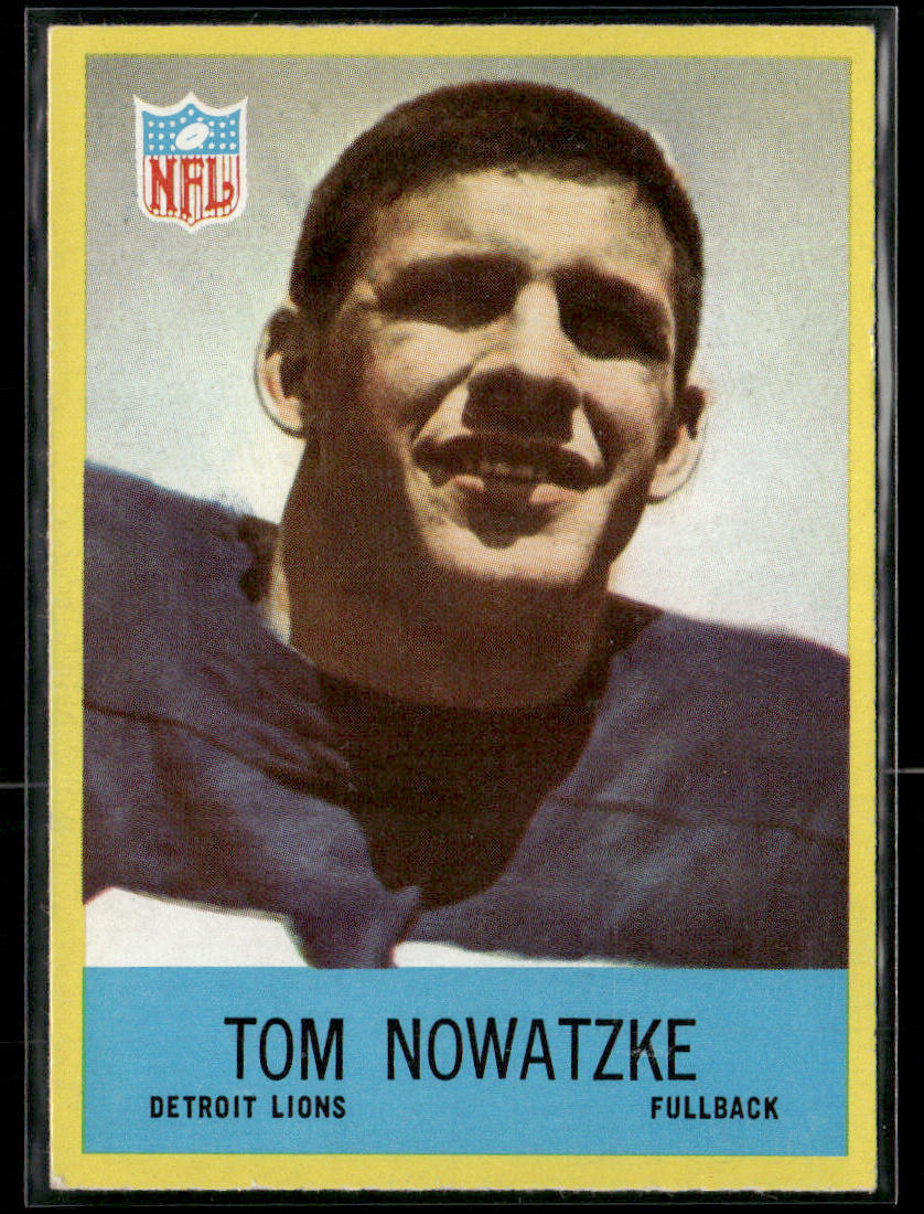 1967 Philadelphia Tom Nowatzke #69