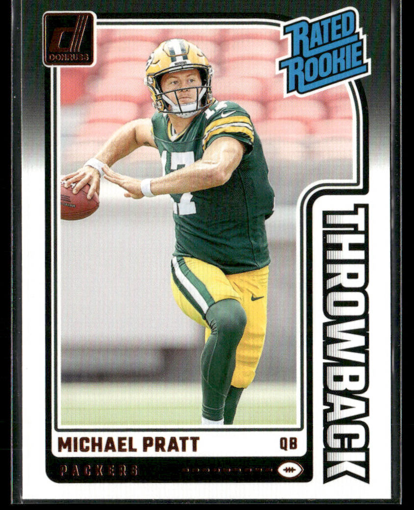 2024 Panini Donruss Michael Pratt #30 rated rookie