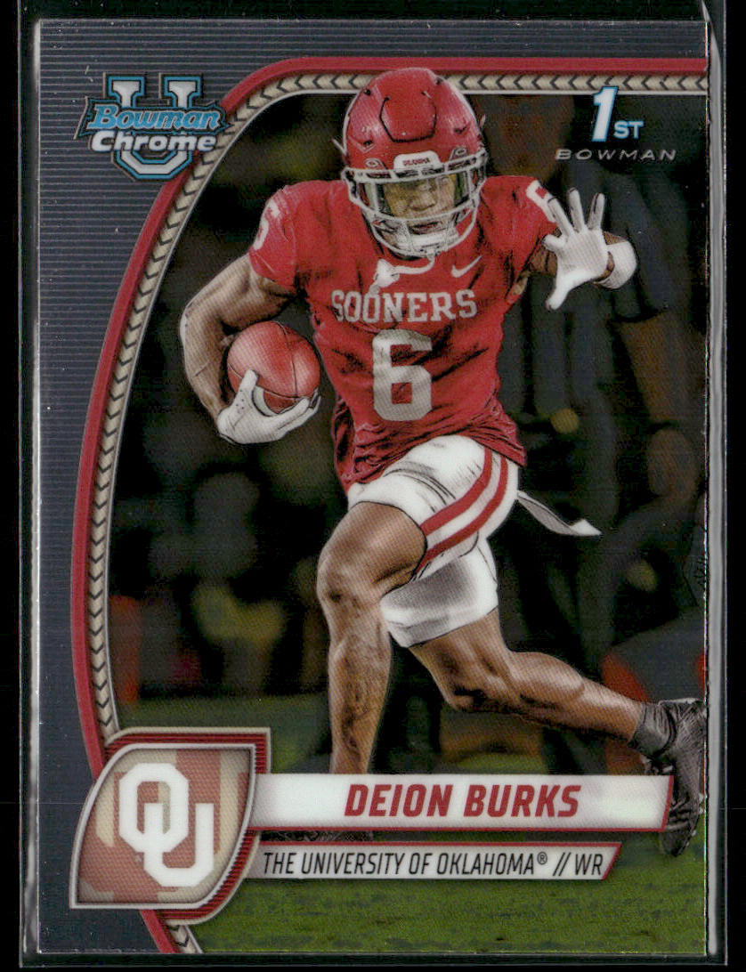 2024 Bowman Chrome University Deion Burks #56