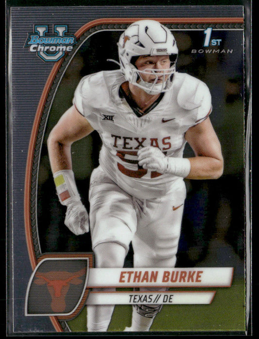 2024 Bowman Chrome University Ethan Burke #32