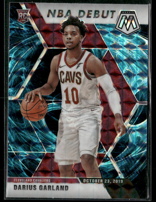 2019 Panini Mosaic Darius Garland #262 Genesis Short Print