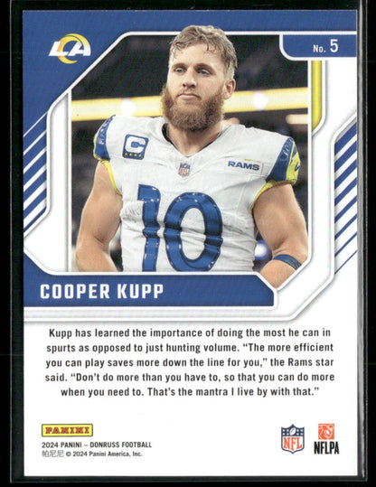 2024 Panini Donruss Cooper Kupp #10 Elite Series