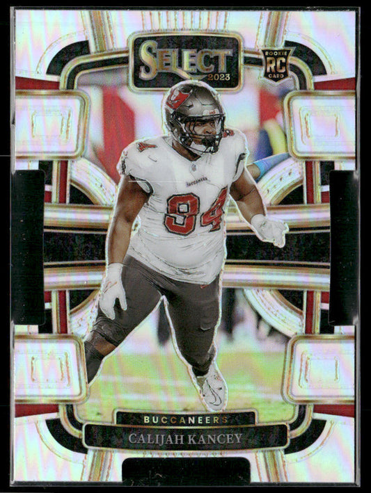 2023 Panini Select Calijah Kancey #93 Die Cut RC