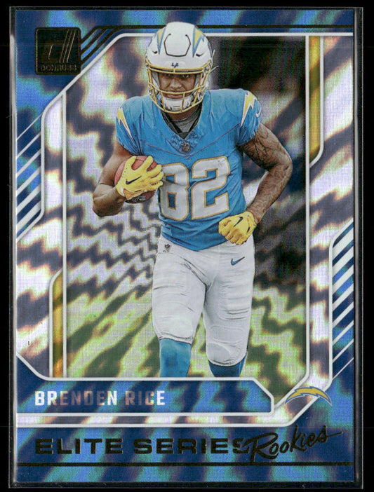 2024 Panini Donruss Football Brenden Rice #14 Elite Series