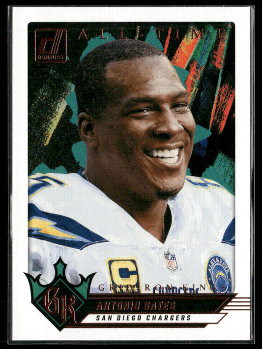 2024 Donruss Antonio Gates #11 Gridiron Kings All-Time