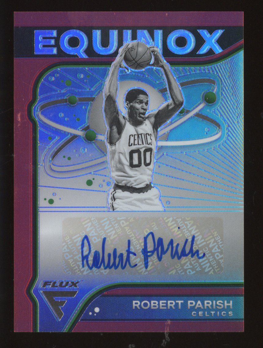 2022-23 Panini - Flux Basketball Robert Parish #EA-RBP /35