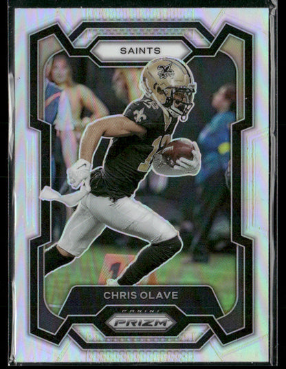 2023 Panini Prizm Chris Olave #212 Silver Prizm